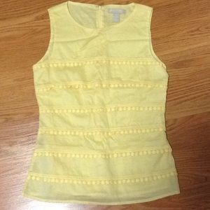 🚫🔒SOLD on eBay🔒🚫 Yellow Banana Republic top